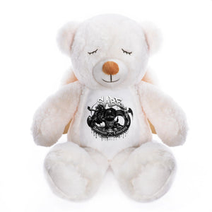 Plush Stuffed Guardian Angel Bear for Memory