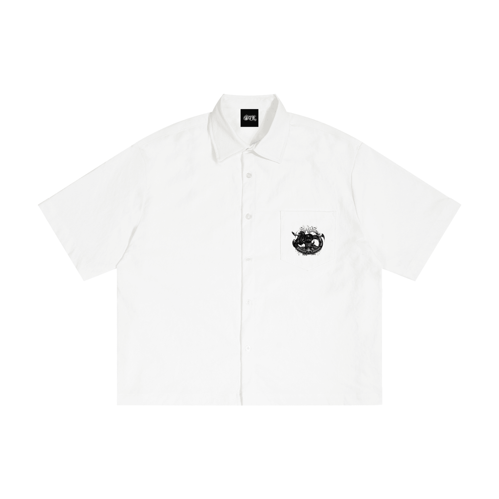Unisex Boxy Heavyweight Short Sleeve Shirt