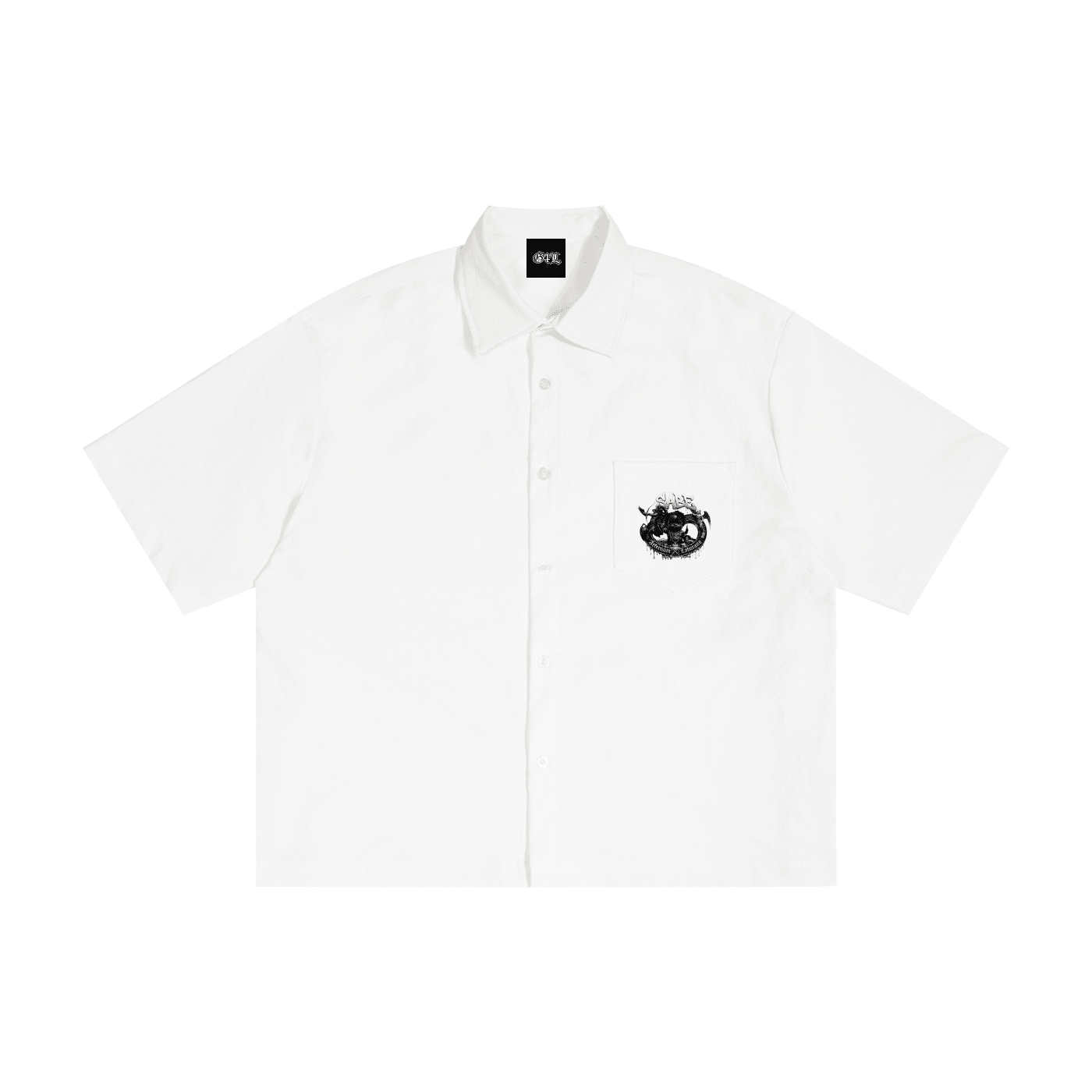 Unisex Boxy Heavyweight Short Sleeve Shirt