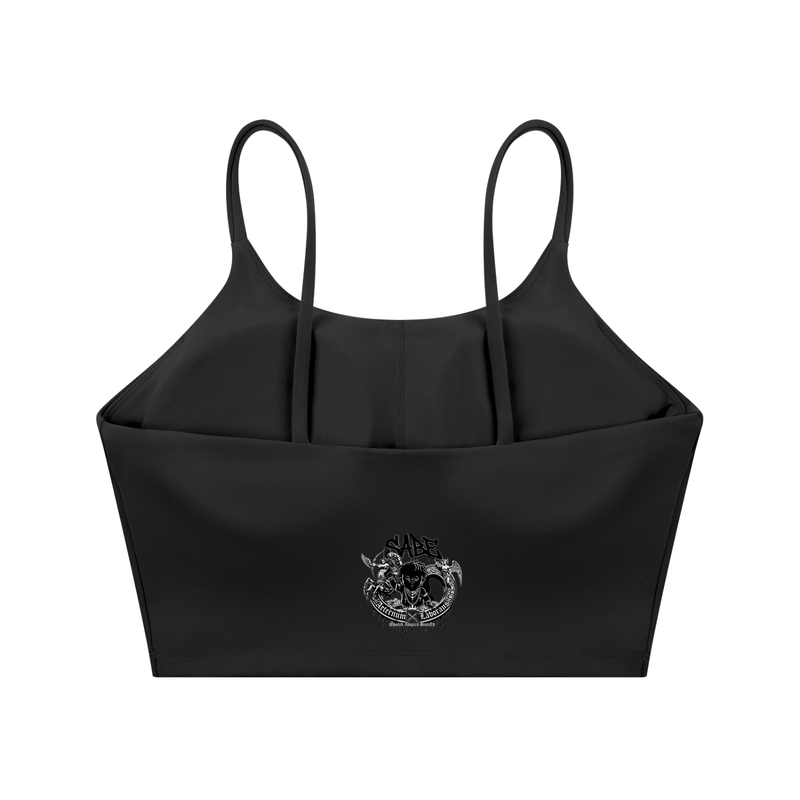 Spaghetti Strap Yoga Sports Bra