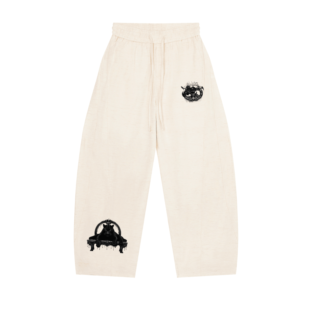 Wide Leg Drawstring Pants