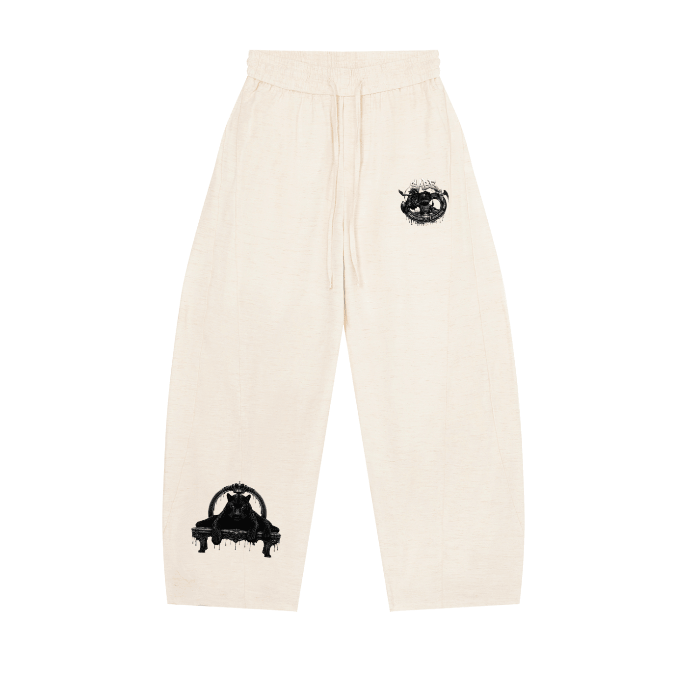 Wide Leg Drawstring Pants