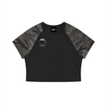 Women’s Camo Raglan Crop T-Shirt