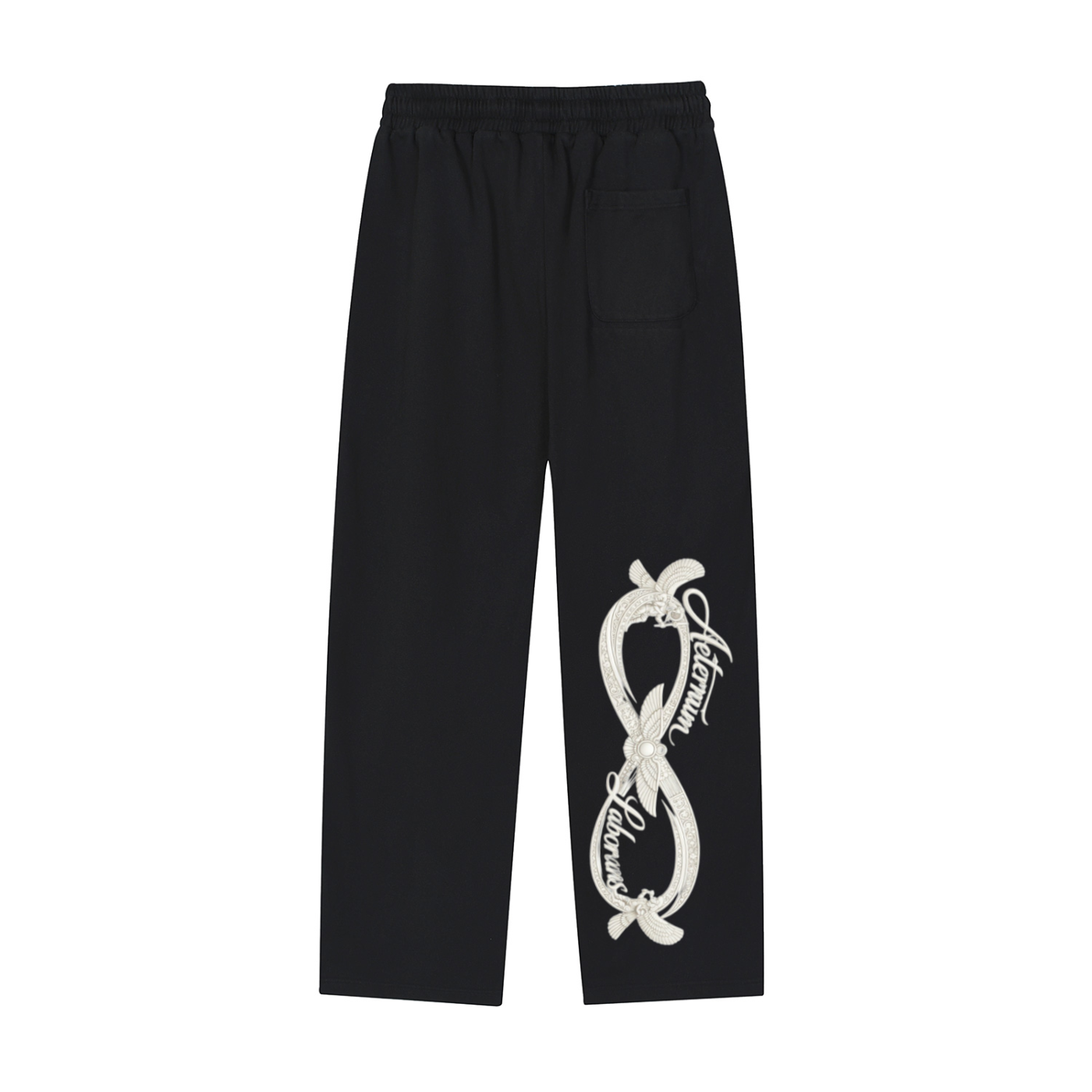 Reflection Striped Straight-Leg Sweatpants