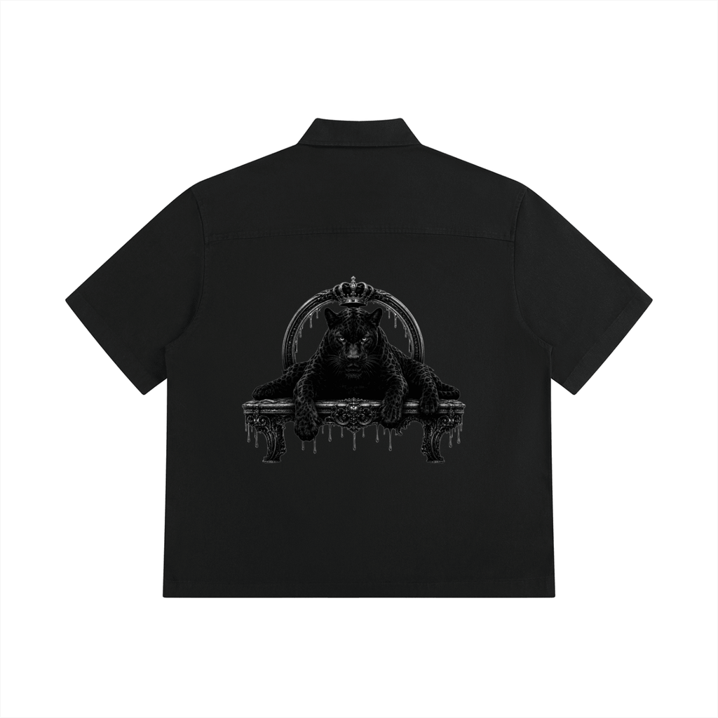 Unisex Boxy Patch Pocket Short Sleeve Shirt