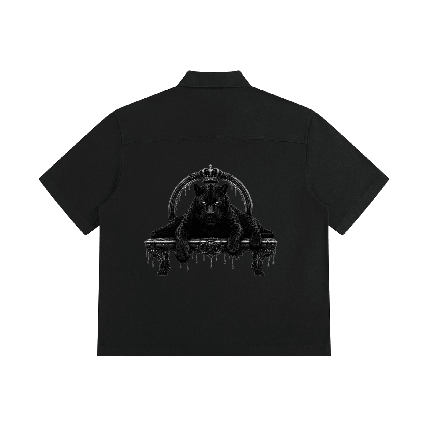 Unisex Boxy Patch Pocket Short Sleeve Shirt