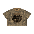 Unisex Leopard Print Boxy T-Shirt