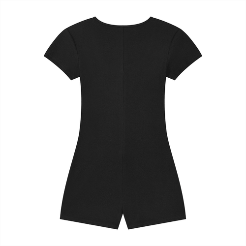 Cape Tie-Waist Romper